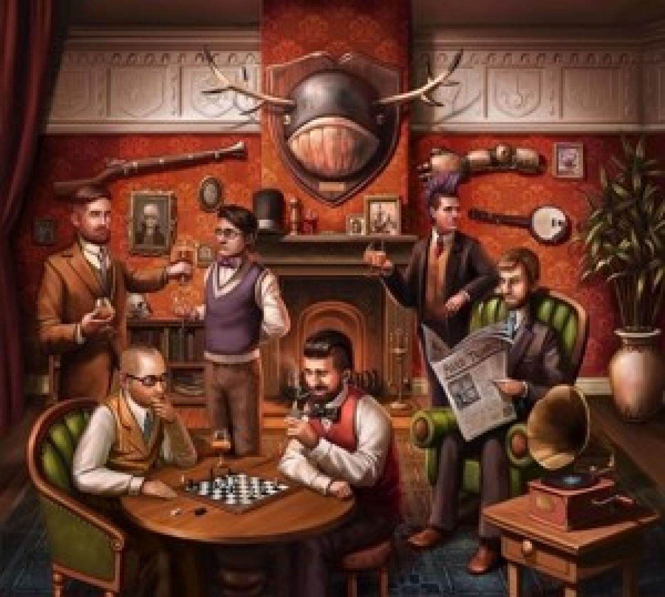 Afbeelding van Smokey Bastard - Back To The Drawing Room