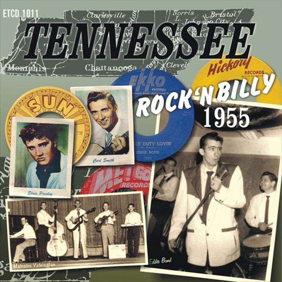 Afbeelding van Various Artists - Tennessee Rock 'N' Billy 1955