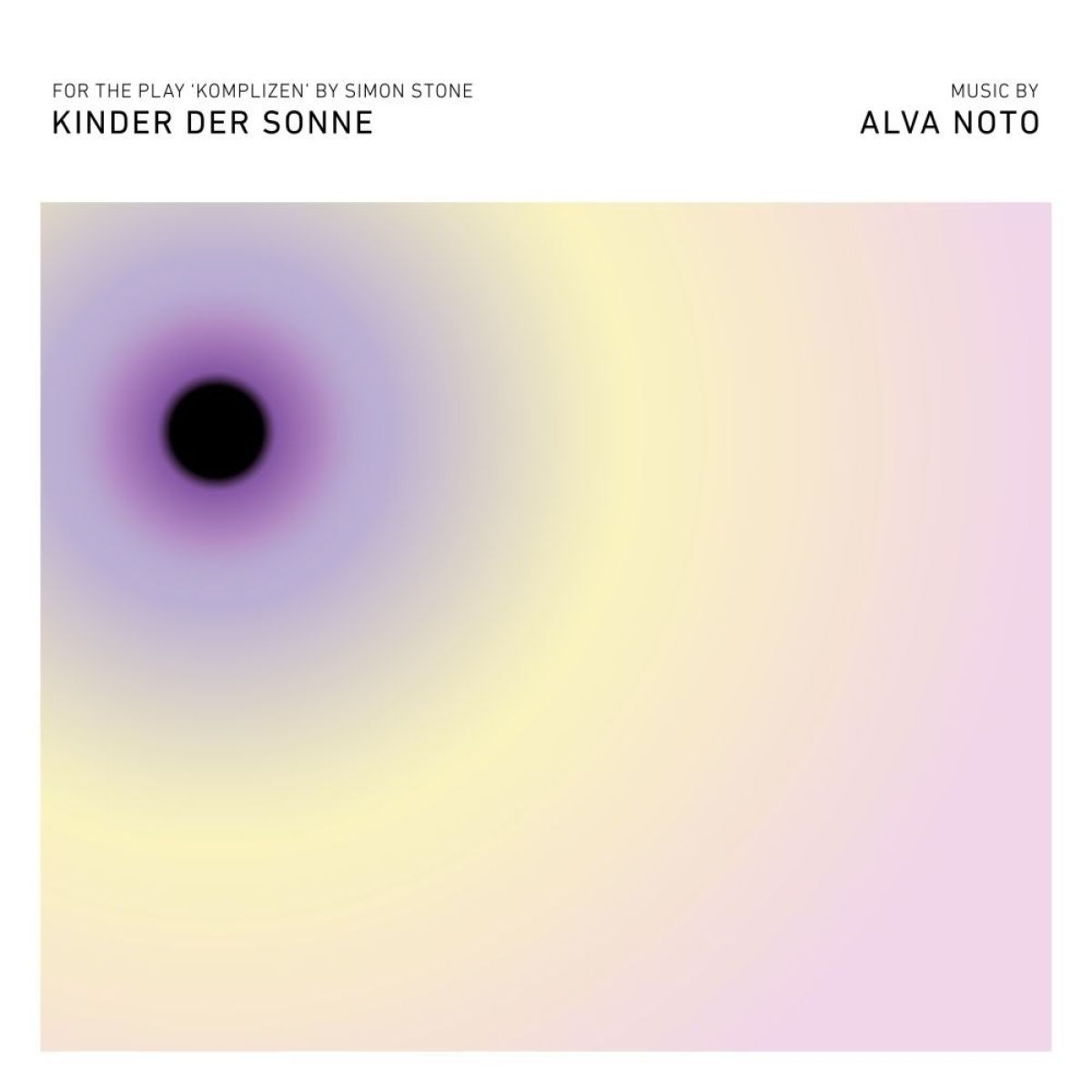 Afbeelding van Alva Noto - Kinder Der Sonne