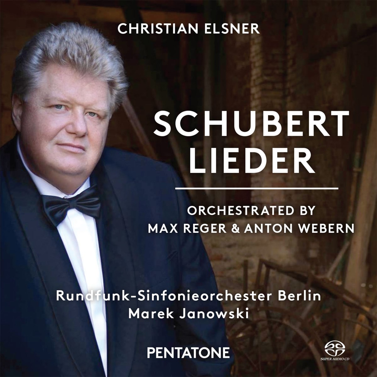 Afbeelding van Christian Elsner, Marek Janowski - Schubert Lieder, orchestrated by Reger & Webern