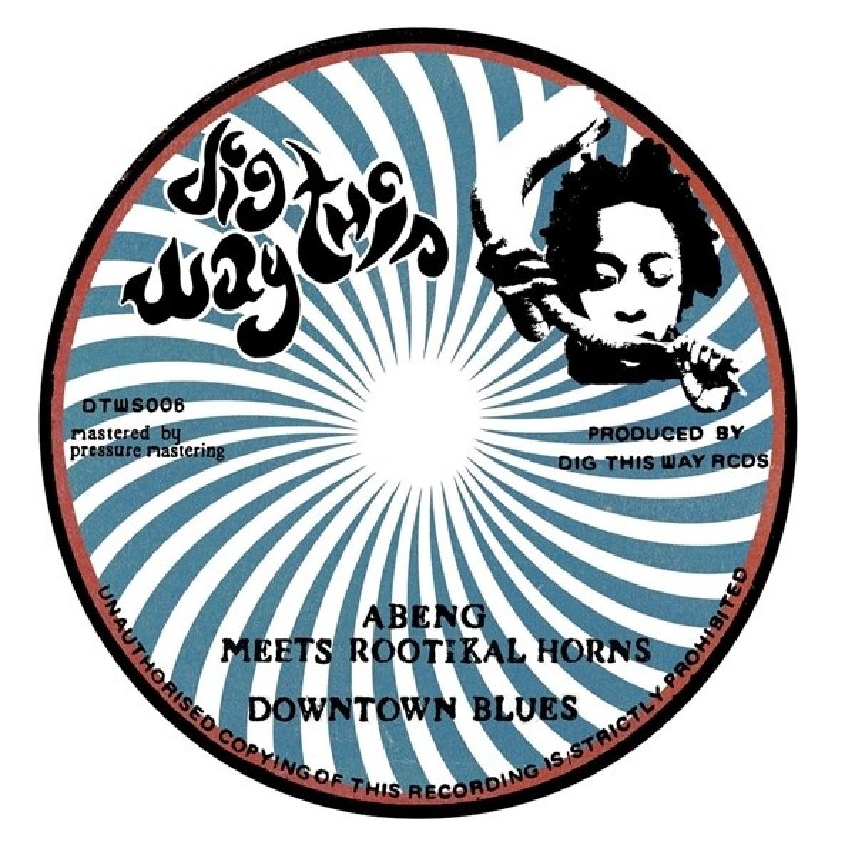 Afbeelding van Abeng & Rootikal Horns & Eeyun Purkins - Downtown Blues/Dubtown Blues