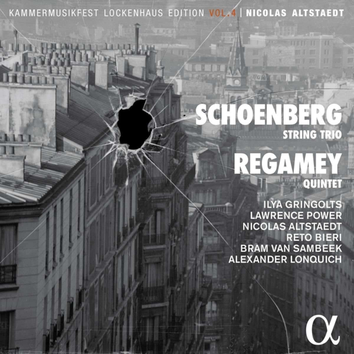 Afbeelding van Nicolas Altstaedt, Ilya Gringolts, Lawrence Power - Regamey: Quintet - Schoenberg: String Trio