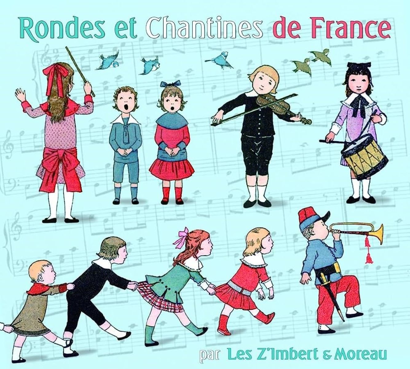 Afbeelding van Les Z'imbert & Moreau - Rondes & Chantines De France