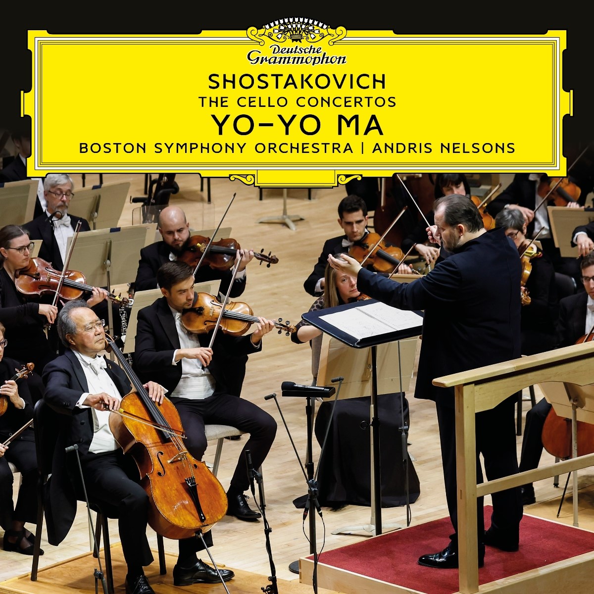 Afbeelding van Yo-Yo Ma, Boston Symphony Orchestra, Andris Nelson - Shostakovich: The Cello Concertos