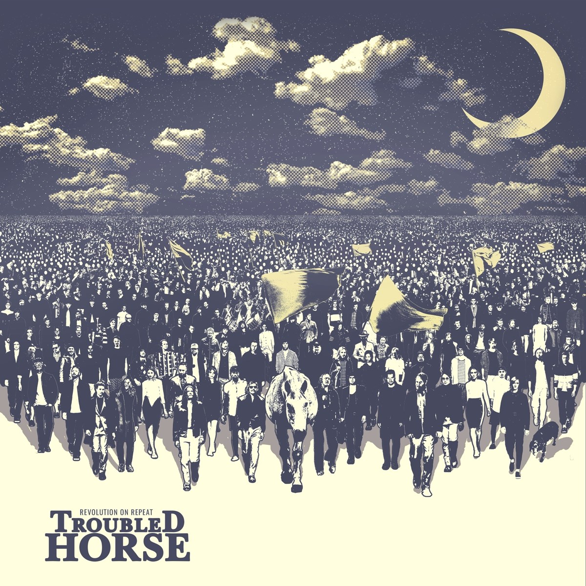 Afbeelding van Troubled Horse - Revolution On Repeat