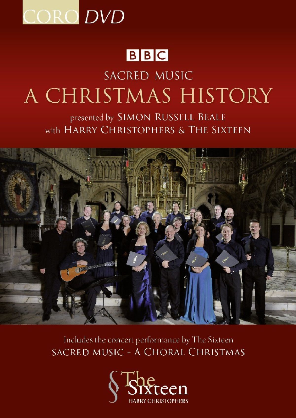 Afbeelding van Simon Russell Beale, The Sixteen, Harry Christophers - Sacred Music, A Christmas History