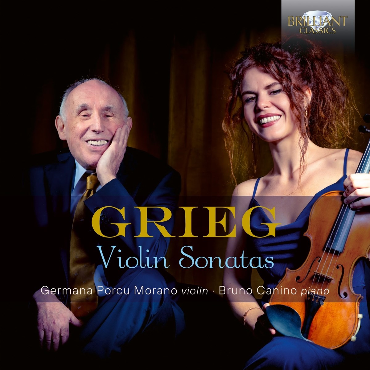 Afbeelding van Germana Porcu Morano & Bruno Canino - Grieg: Violin Sonatas