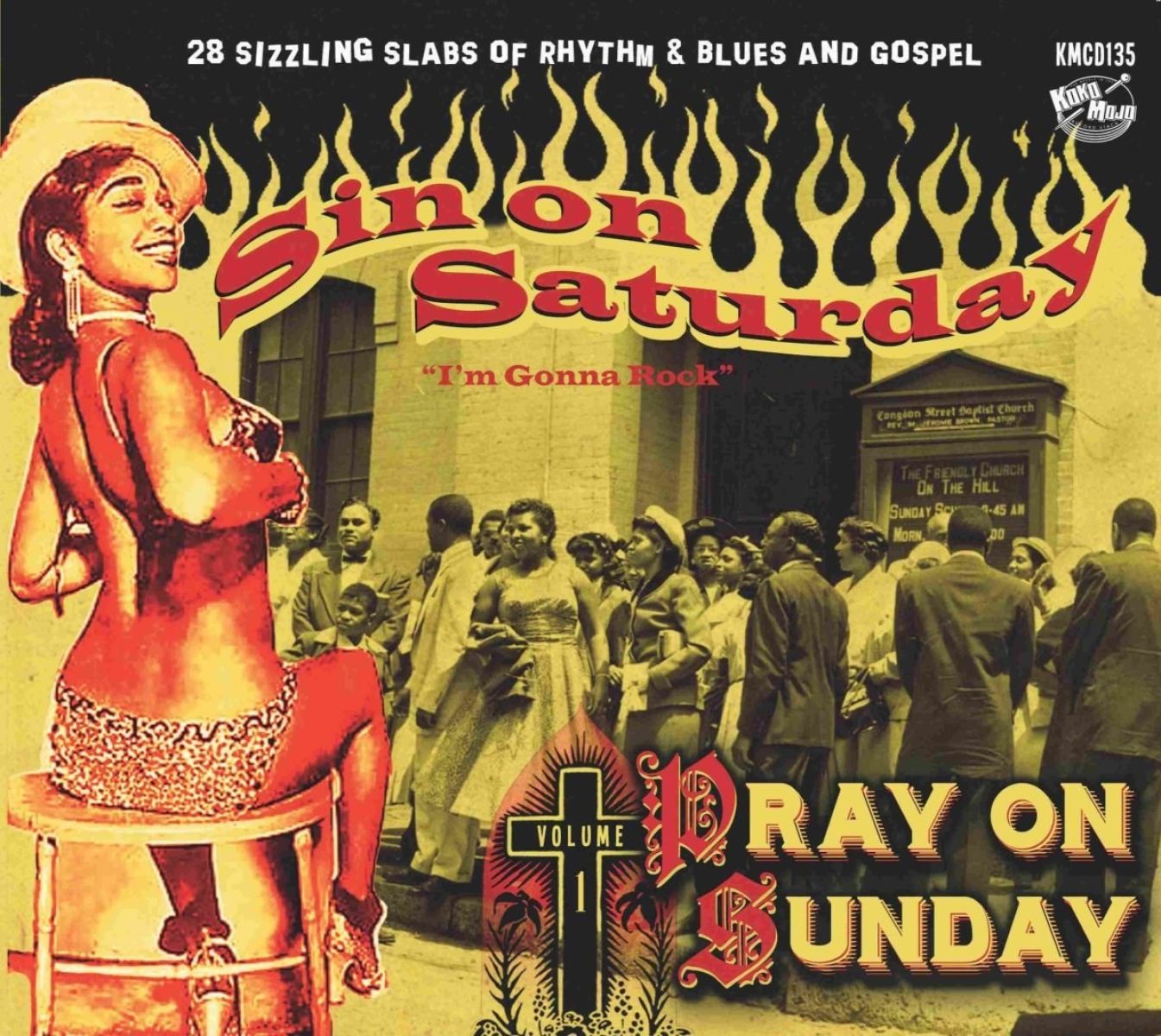 Afbeelding van Various Artists - Sin On Saturday, Pray On Sunday Volume 1 "I'm Gonna Rock"