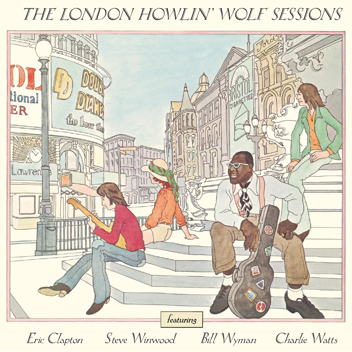 Afbeelding van Howlin' Wolf Featuring Eric Clapton, Steve Winwood, Bill Wyman, Charlie Watts - The London Howlin' Wolf Sessions