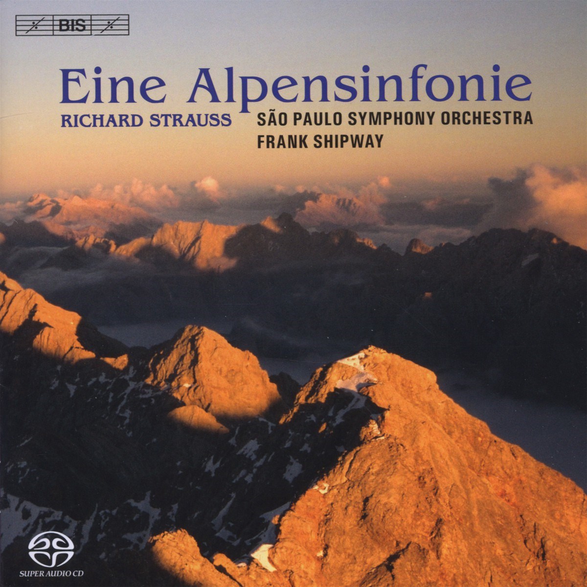 Afbeelding van São Paulo Symphony Orchestra, Frank Shipway - Strauss: Ein Alpinsinfonie