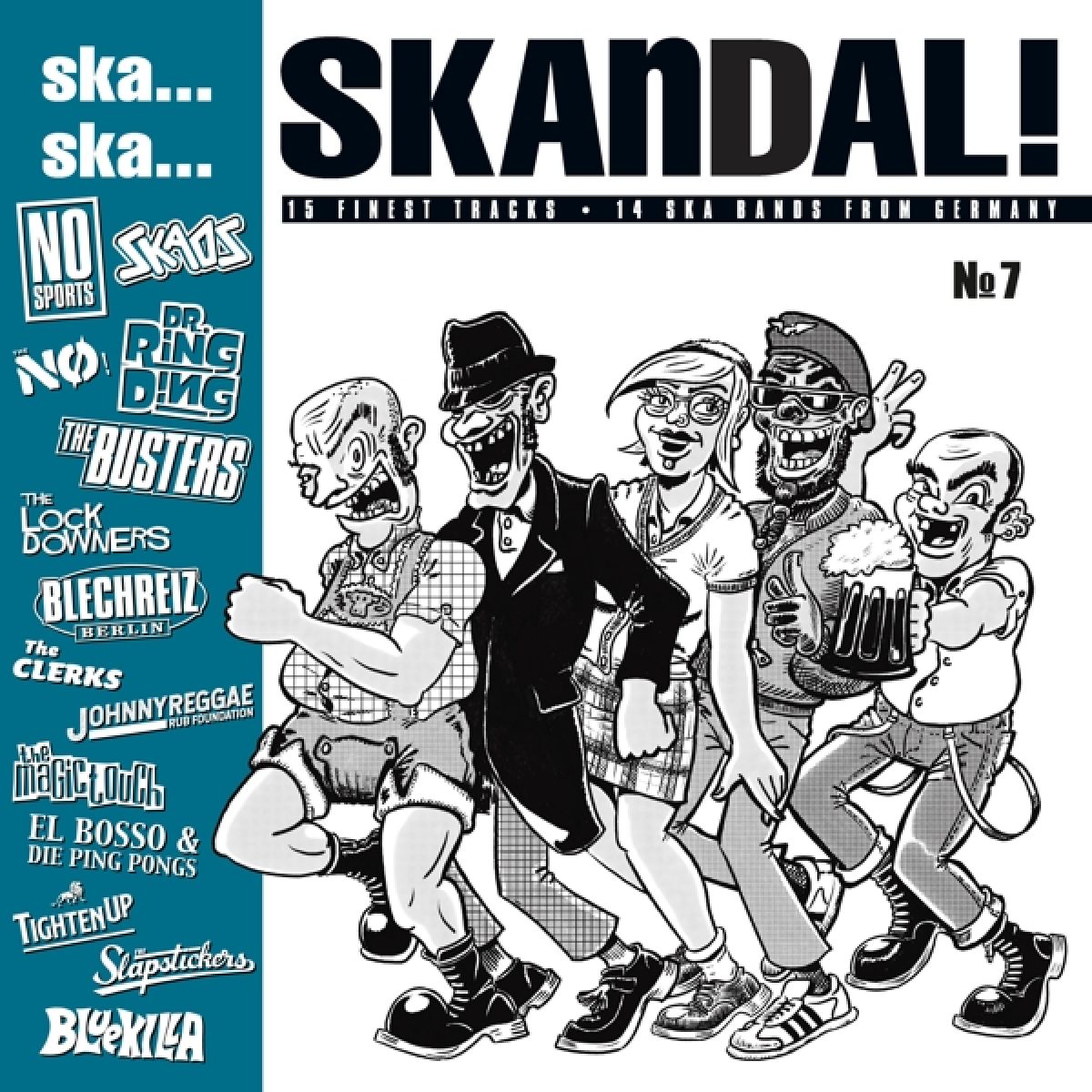 Afbeelding van Various Artists - Ska... Ska... Skandal No. 7