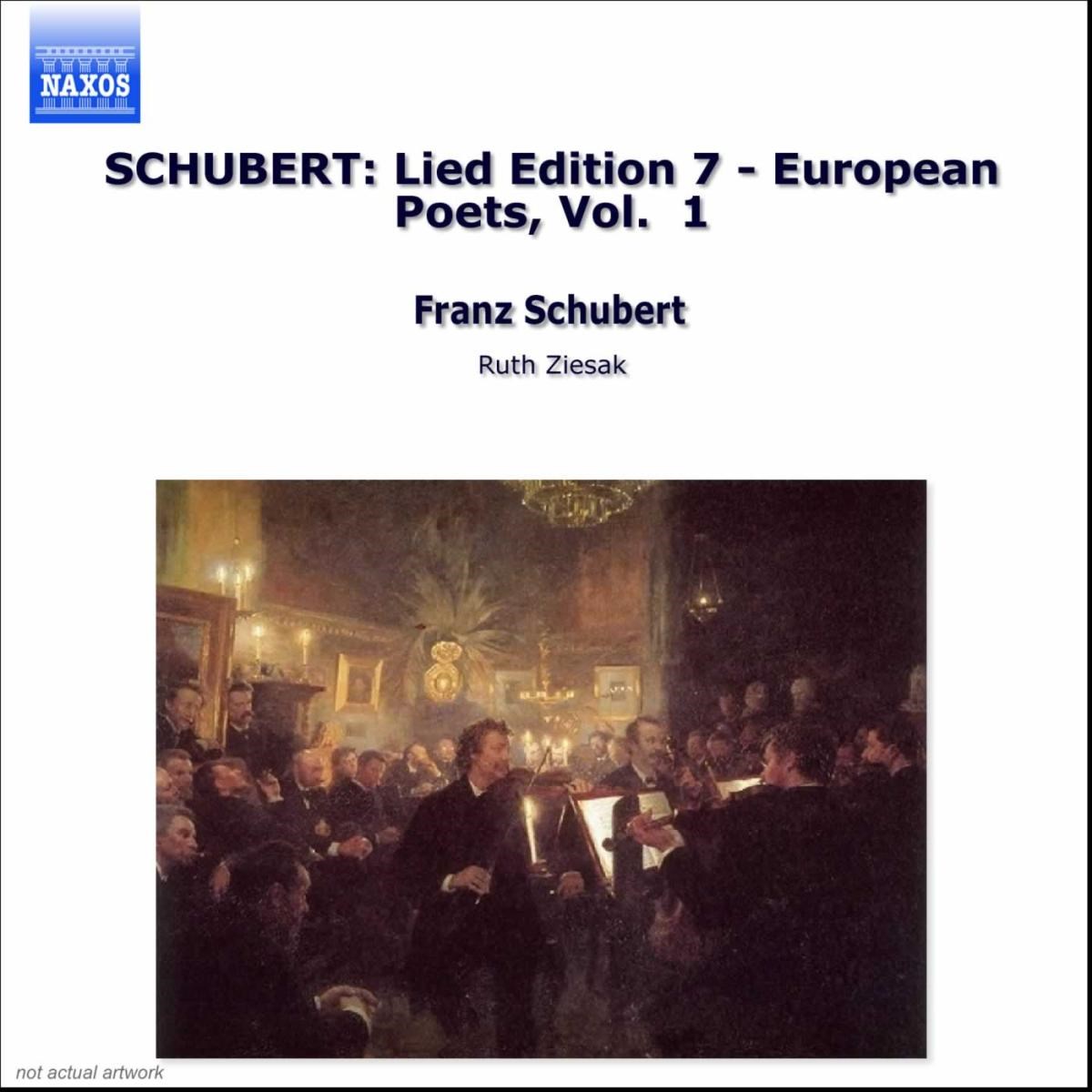 Afbeelding van Ruth Ziesak, Roman Trekel, Ulrich Eisenlohr - Schubert: Lied Editian 7, European Poets, Vol. 1
