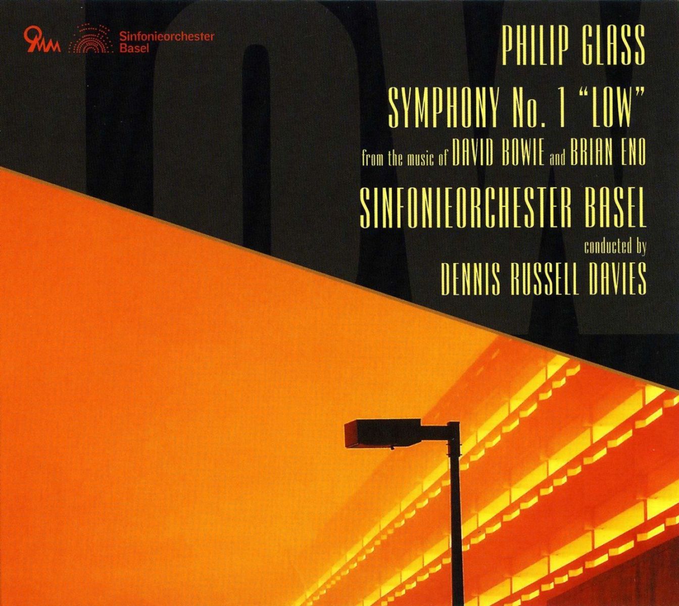 Afbeelding van Dennis Russell Davies, Sinfonieorchester Basel - Glass: Symphony No. 1 "Low" From The Music Of David Bowie And Brian Eno