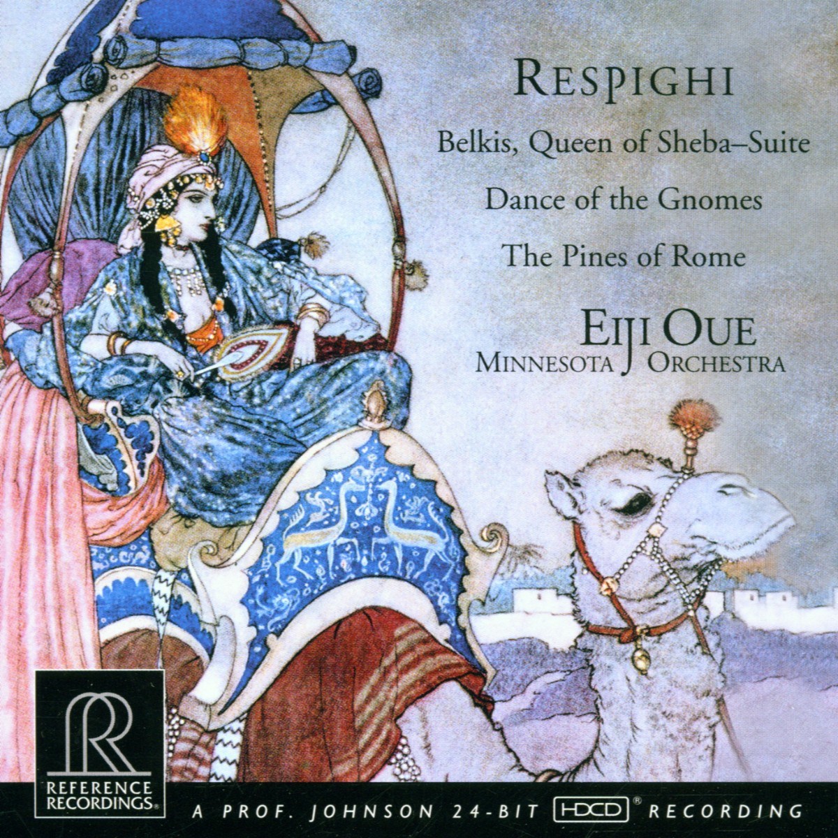 Afbeelding van Minnesota Orchestra, Eiji Oue - Respighi: Belkis, Queen Of Sheba Suite | The Pines Of Rome