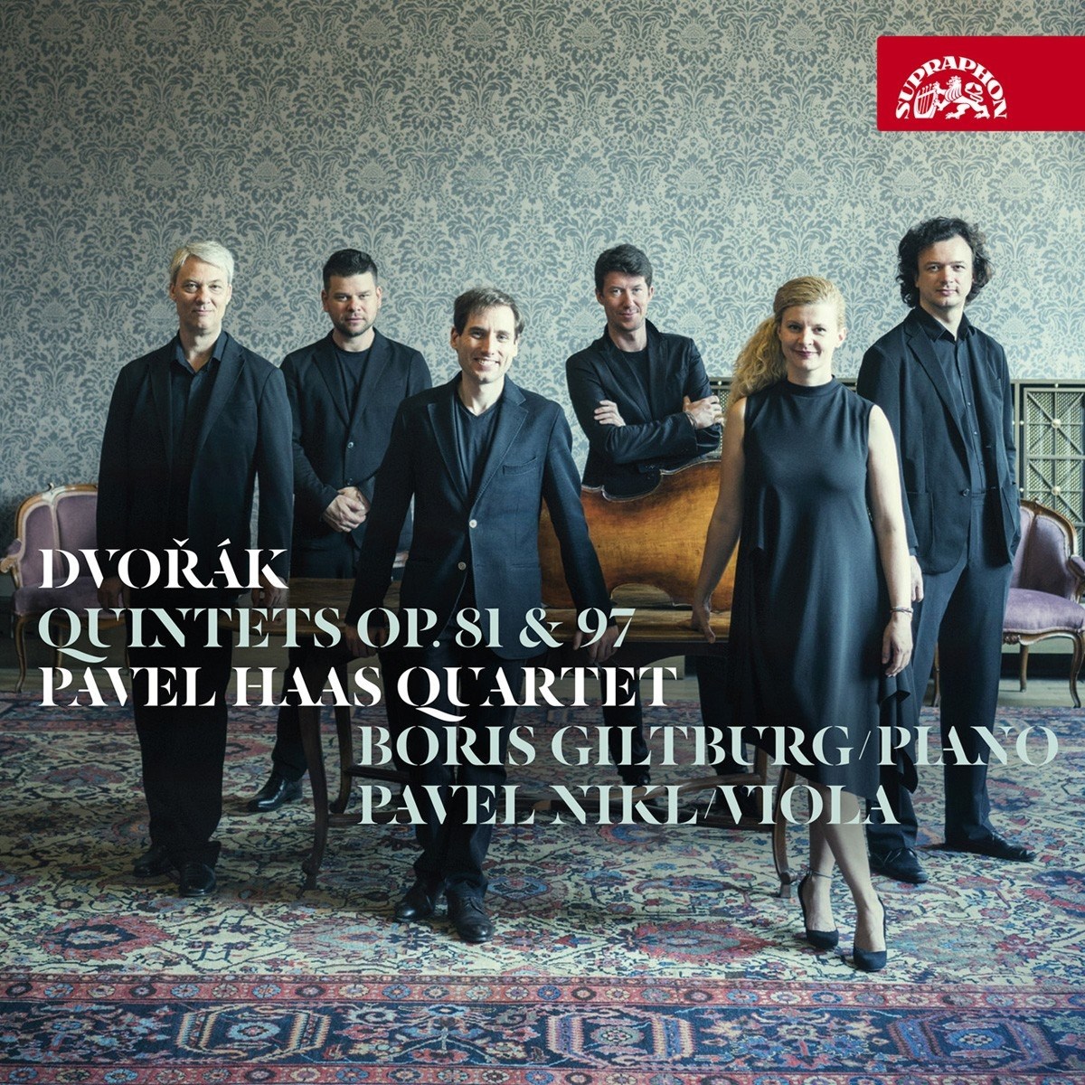 Afbeelding van Pavel Haas Quartet, Boris Giltburg, Pavel Nikl - Dvořák: Quintets Op. 81 & 97