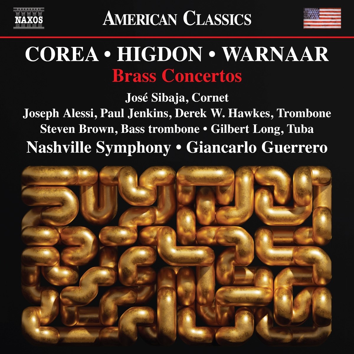 Afbeelding van Warnaar, Corea & Higdon: Brass Concertos
