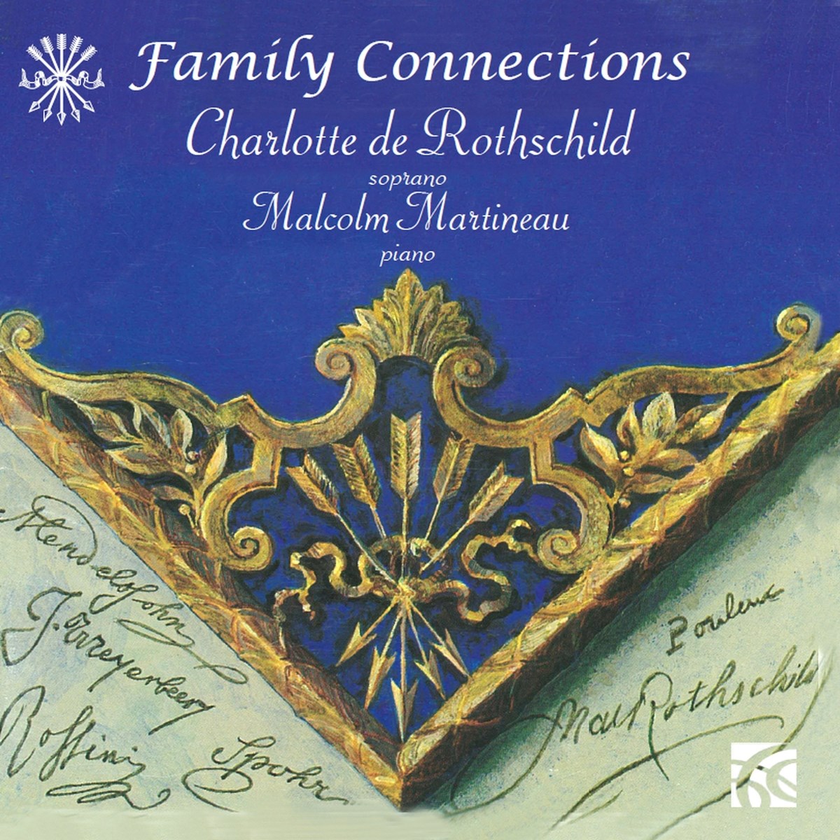 Afbeelding van Charlotte De Rothschild, Malcolm Martineau - Family Connections