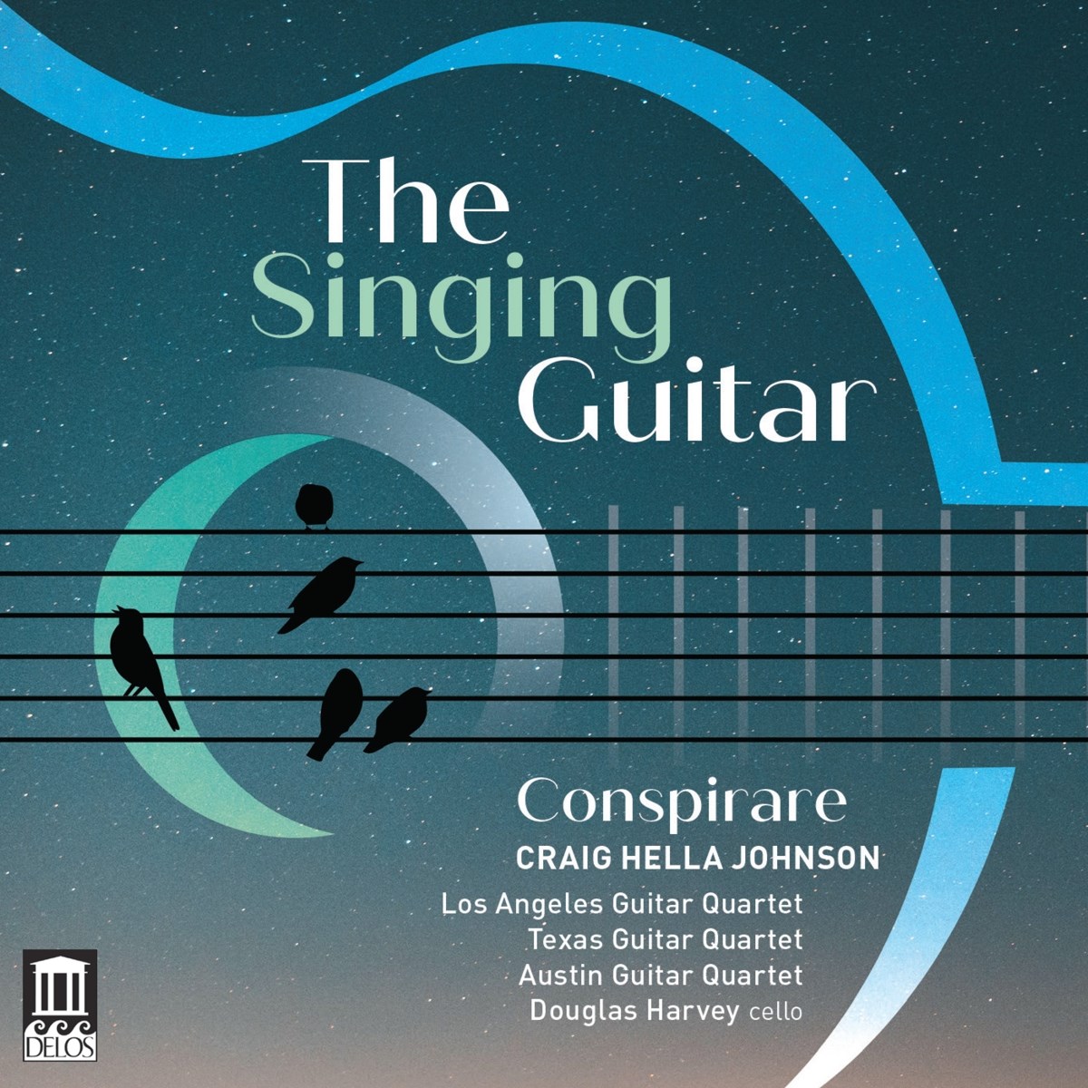 Afbeelding van Conspirare, Craig Hella Johnson, Los Angeles Guitar Quartet - The Singing Guitar