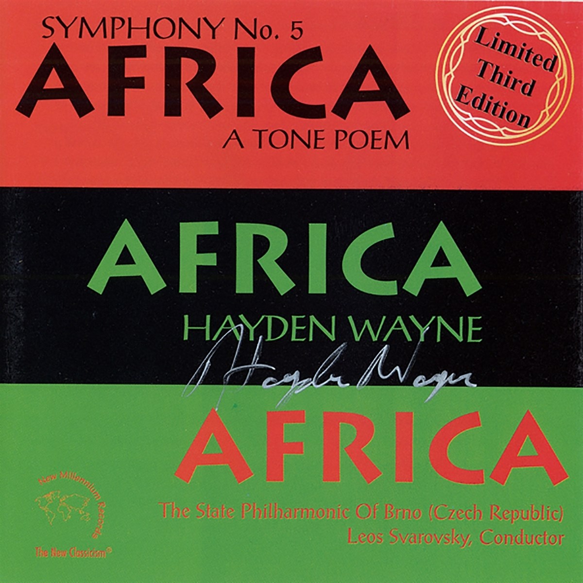 Afbeelding van State Philharmonic Of Brno - Wayne: Symphony #5; Africa