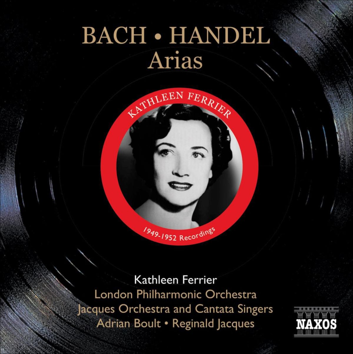 Afbeelding van Kathleen Ferrier, London Philharmonic Orchestra, Jacques Orchestra - Arias (Bach & Handel)