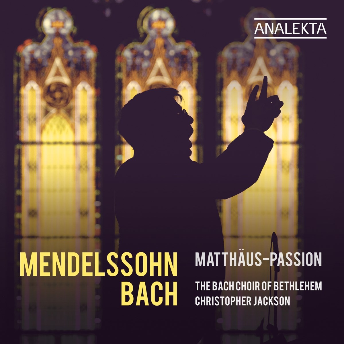 Afbeelding van The Bach Choir Of Bethlehem, Christopher Jackson - Mendelssohn & Bach: Matthäus-Passion