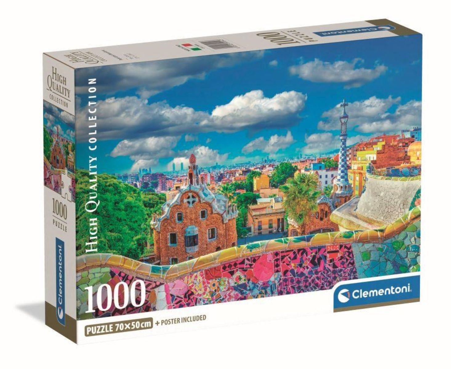 Afbeelding van Park Guell Barcelona HQC (Compact Box 1000 stukjes) 