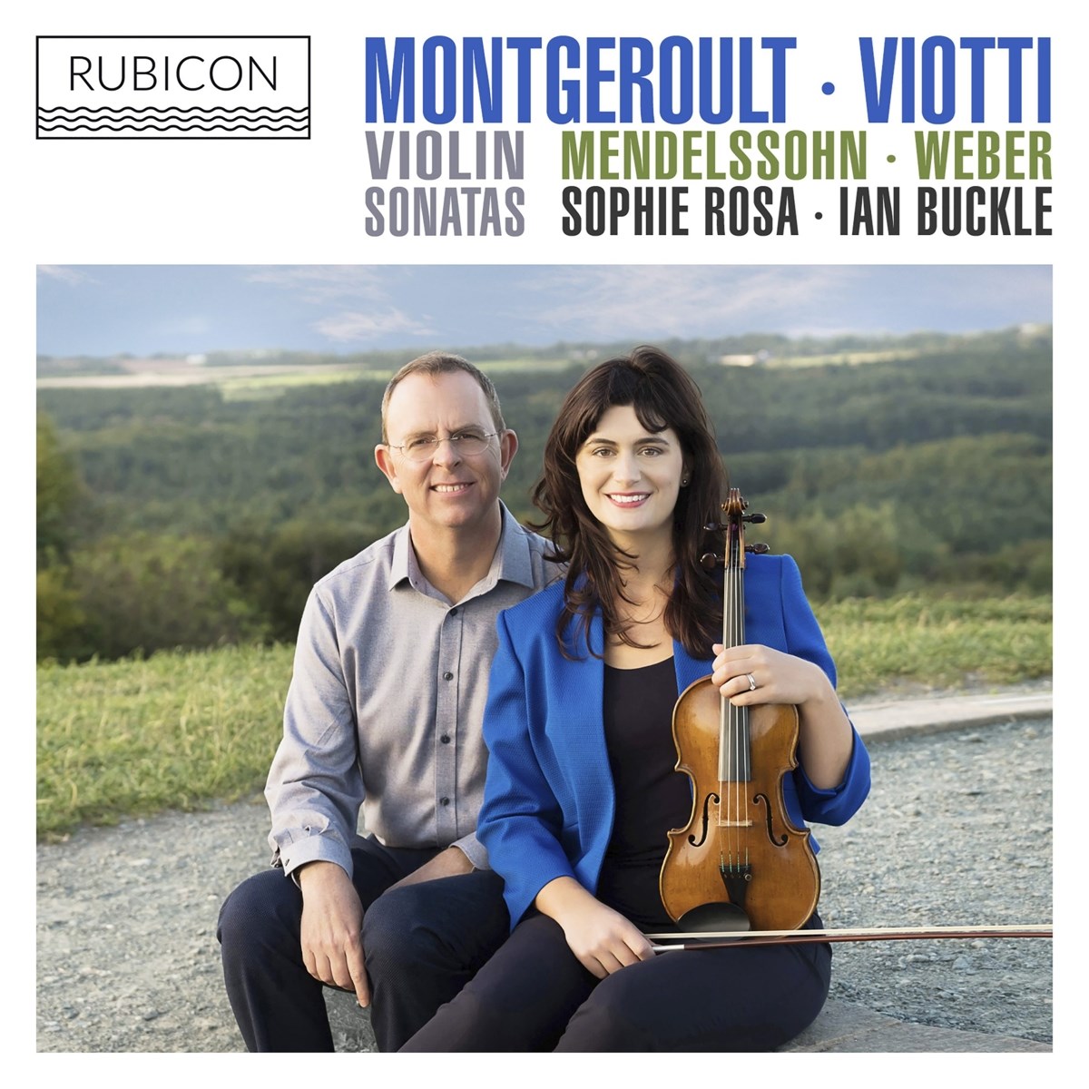 Afbeelding van Sophie Rosa & Ian Buckle - Montgeroult Viotti Weber & Mendelssohn: Violin Sonatas