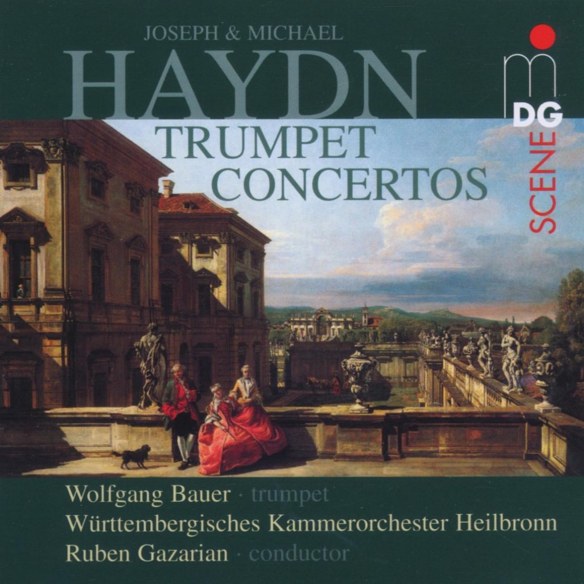 Afbeelding van Wolfgang Bauer, Württembergisches Kammerorchester Heilbronn, Ruben Gazarian - Haydn: Trumpet Concertos
