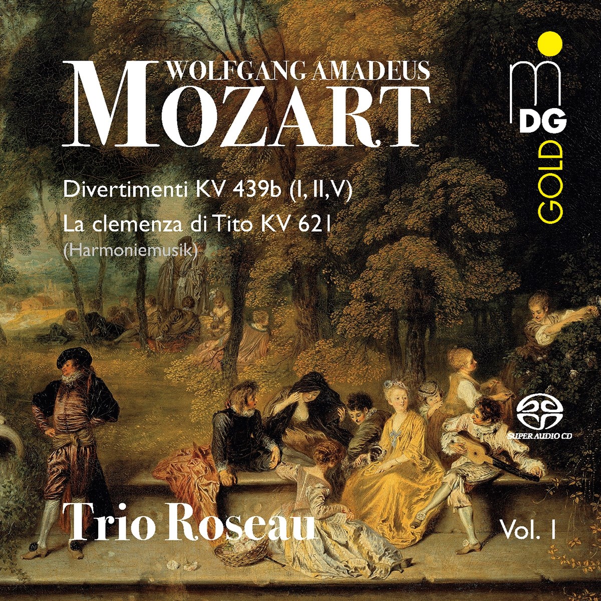 Trio Roseau - Mozart: Divertimenti Kv 439B