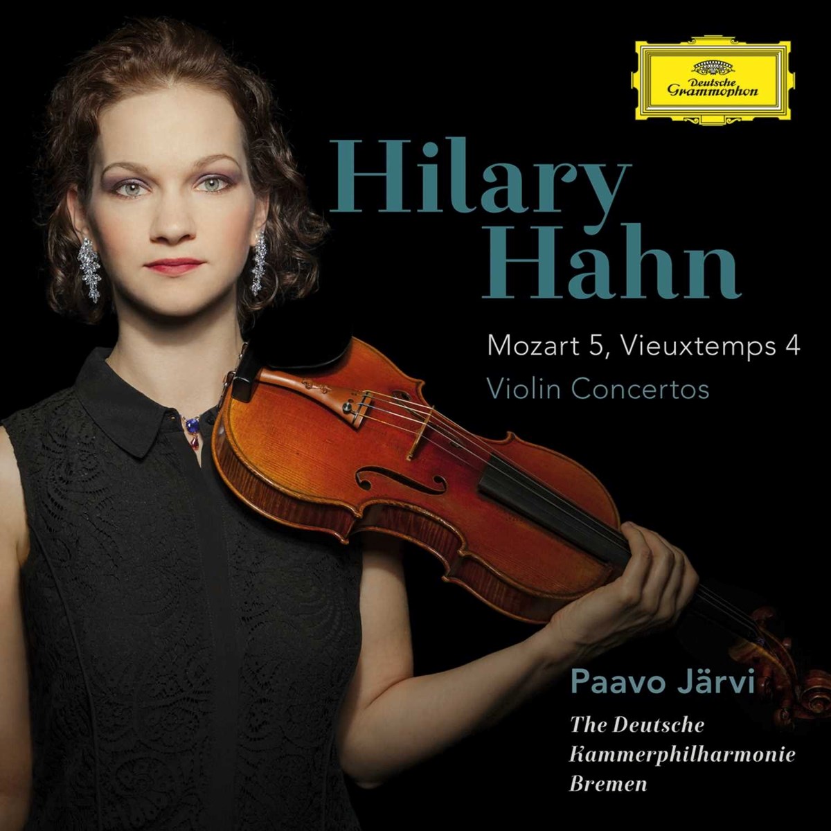 Afbeelding van Hilary Hahn, Paavo Järvi, Deutsche Kammerphilharmonie Bremen - Mozart: Violin Concerto No.5 In A, K.219 | Vieuxtemps: Violin Concerto No.4