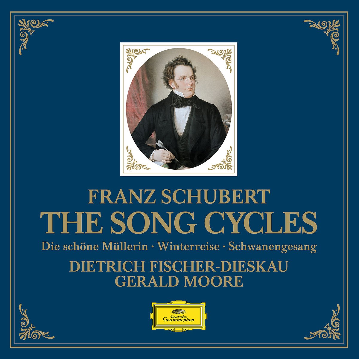 Afbeelding van Gerald Moore, Dietrich Fischer-Dieskau - Schubert: The Song Cycles - Die Schöne Müllerin, Winterreisse, Schwanengesang