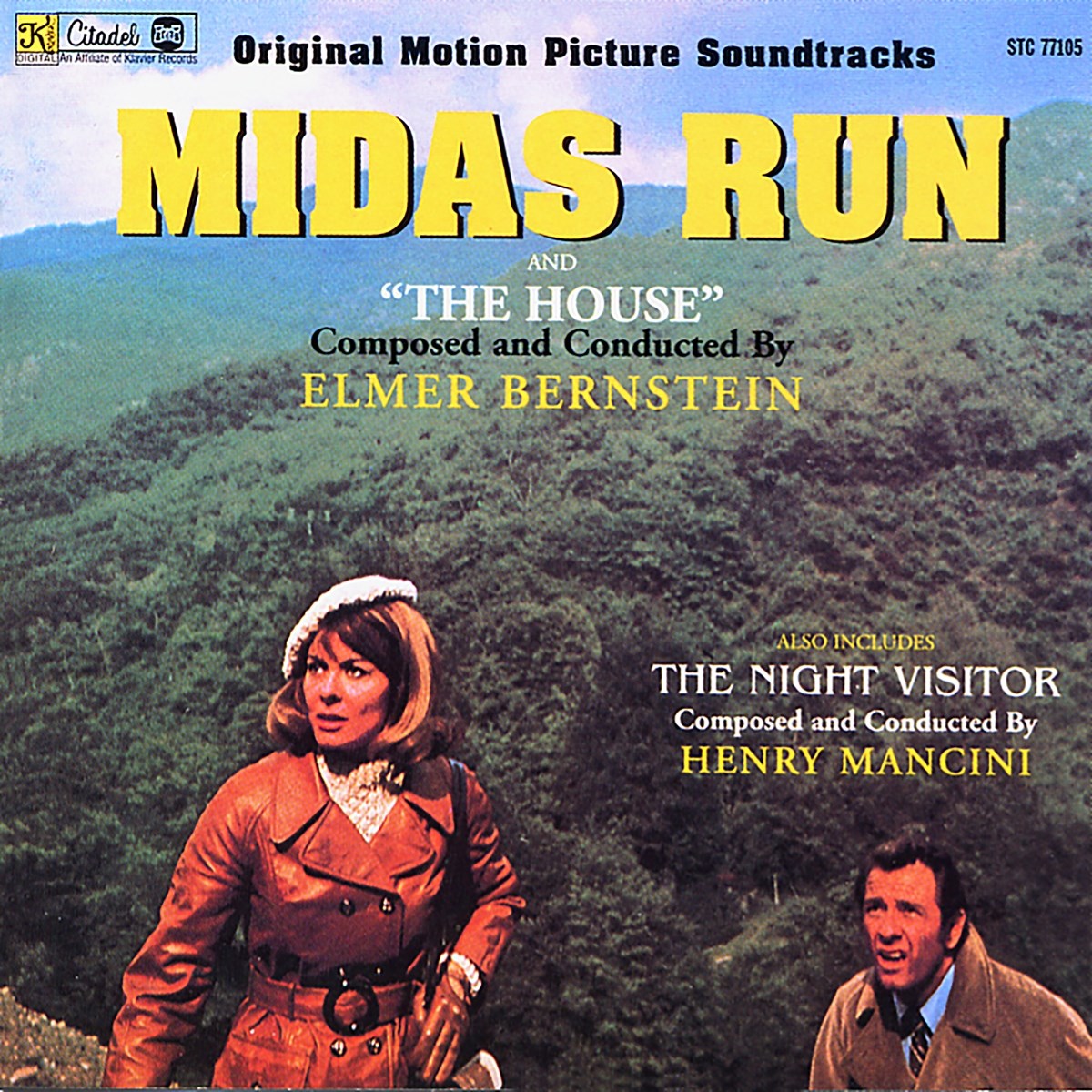 Afbeelding van Elmer Bernstein & Henry Mancini - Midas Run/The House/The Night Visitor