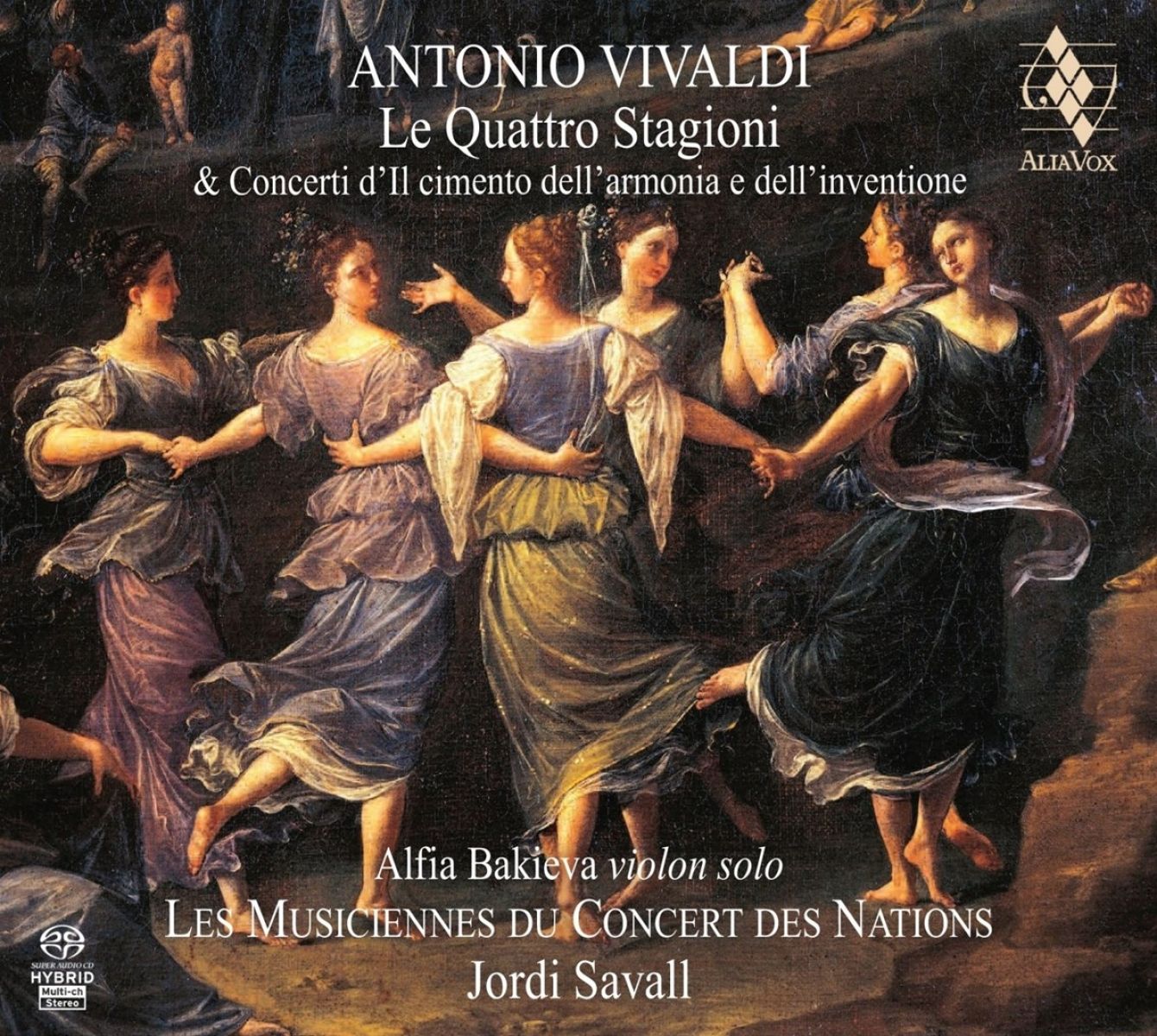 Afbeelding van Alfia Bakieva, Les Musiciennes Du Concert Des Nations & Jordi Savall - Vivaldi: Le Quattro Stagioni