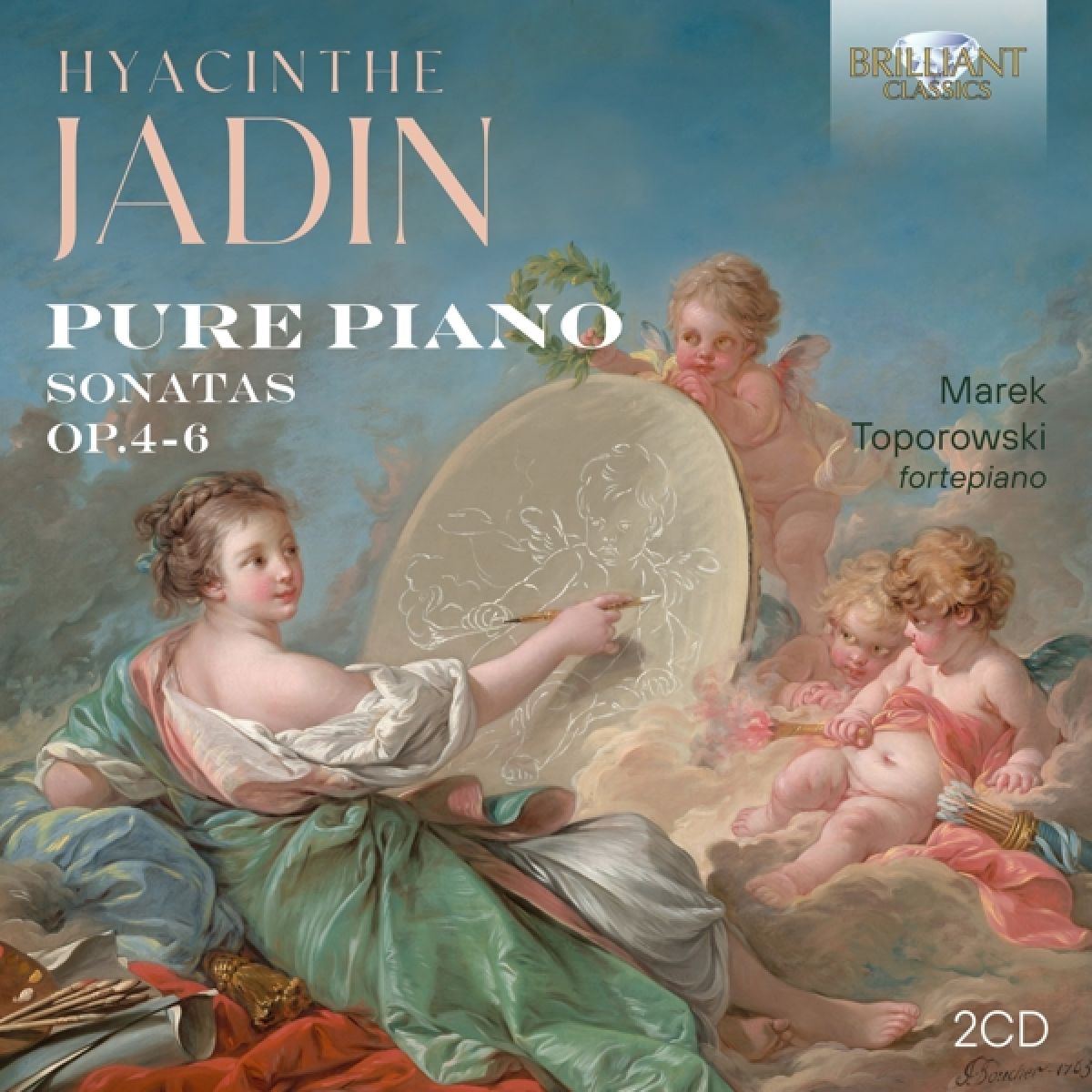 Afbeelding van Marek Toporowski - Jadin: Piano Sonatas Op.4-6