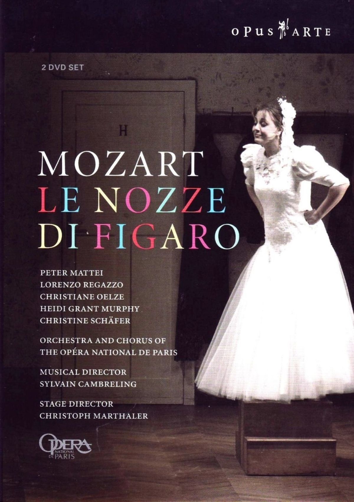 Afbeelding van Peter Mattei, Lorenzo Regazzo, Christiane Oelze, Orchestra and Chorus Of The Opéra National De Paris - Mozart: Le Nozze Di Figaro