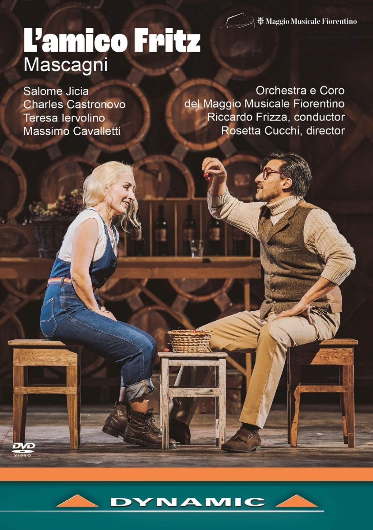 Afbeelding van Teresa Iervolino, Riccardo Frizza, Orchestra E Cora Del Maggio Musicale Fiorentino - Mascagni: L'Amico Fritz