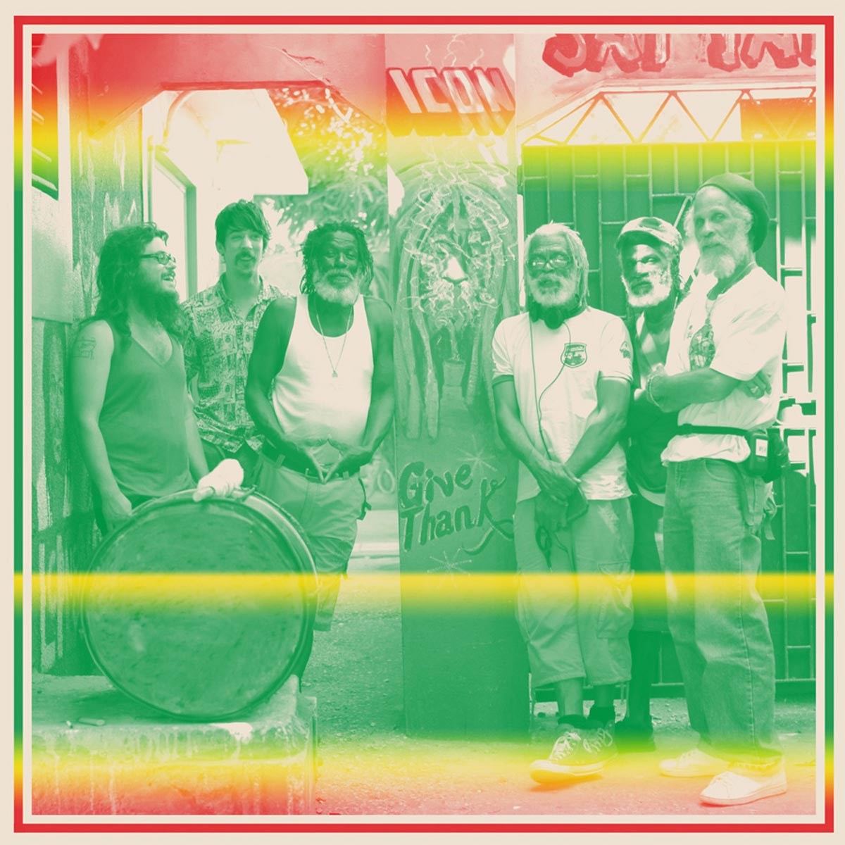Afbeelding van Sun Araw & M. Geddes Gengras Meet The Congos - Icon Give Thank