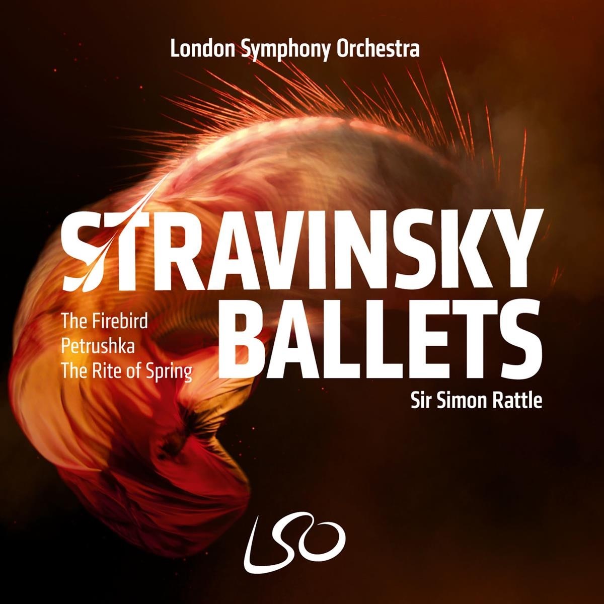 Afbeelding van London Symphony Orchestra, Sir Simon Rattle - Stravinsky Ballets: The Firebird, Petrushka, The Rite of Spring