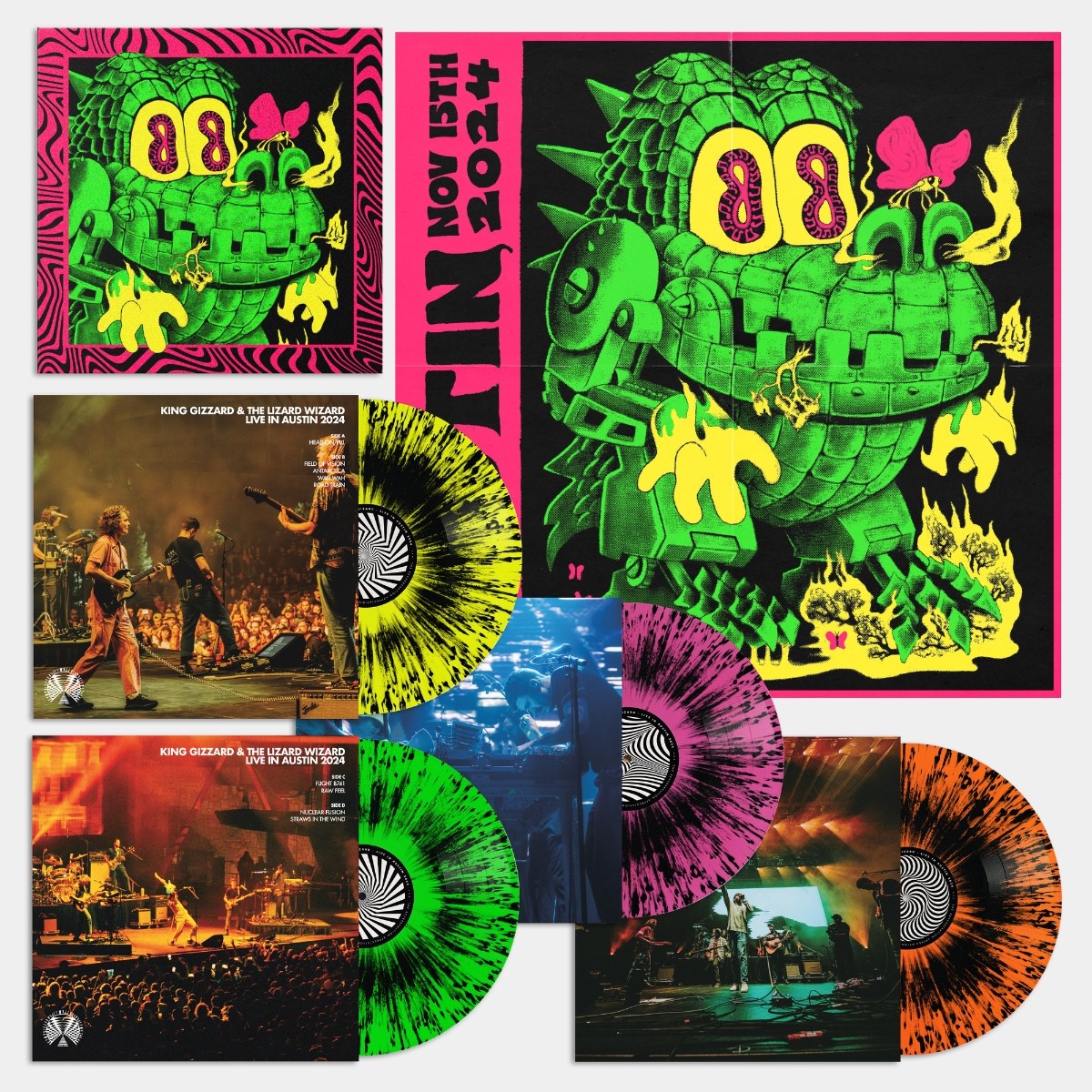 Afbeelding van King Gizzard & The Lizard Wizard - Live In Austin '24