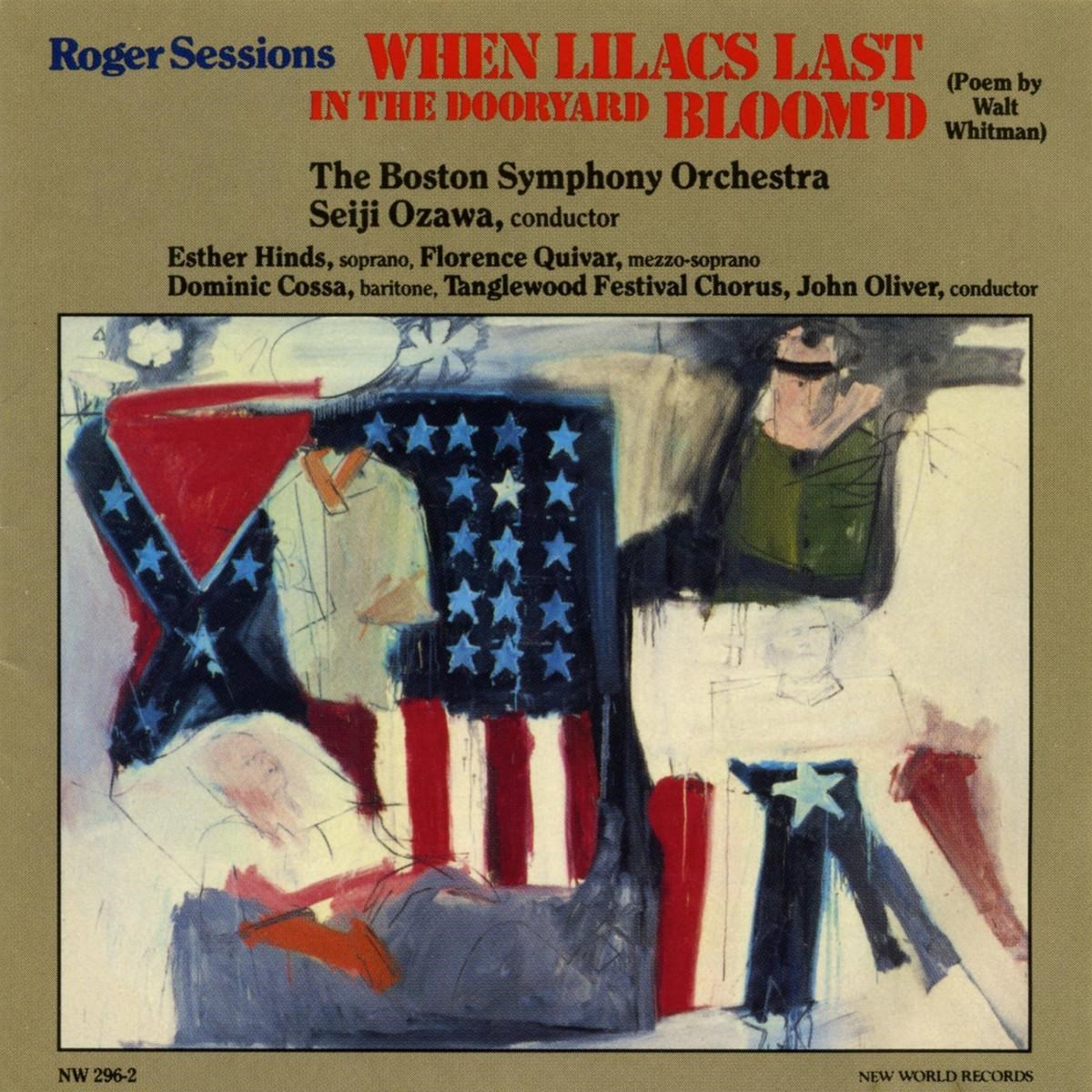 Afbeelding van Boston Symphony Orchestra, Seiji Ozawa - Roger Sessions: When Lilacs Last In The Dooryard Bloom'd