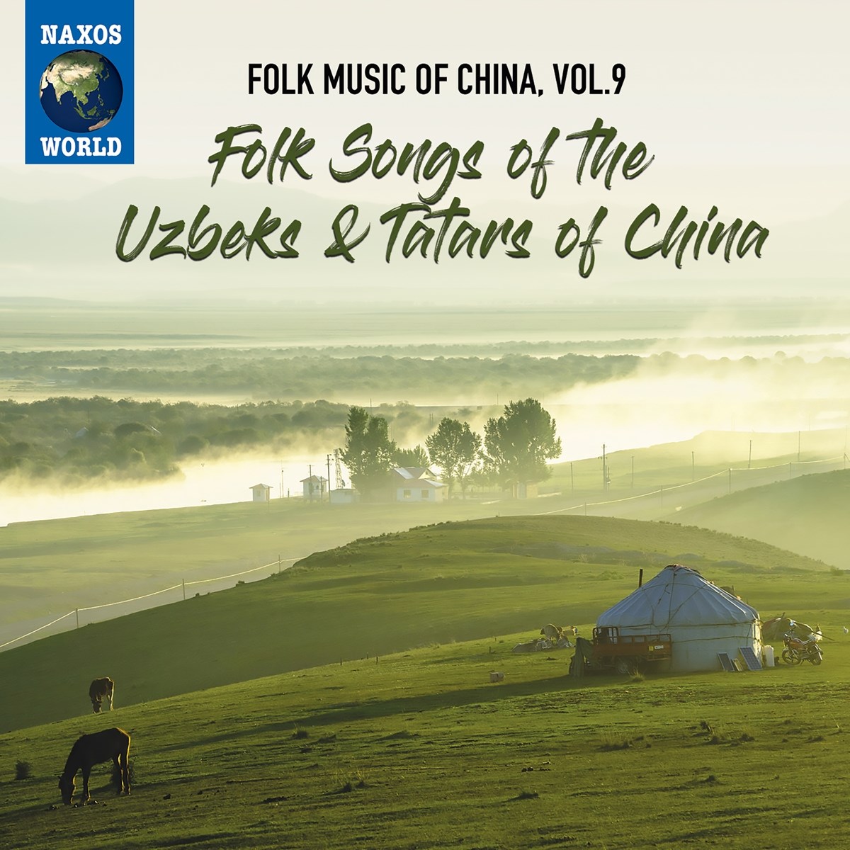 Afbeelding van Various Artists - Folk Songs Of The Uzbeks & Tatars Of China