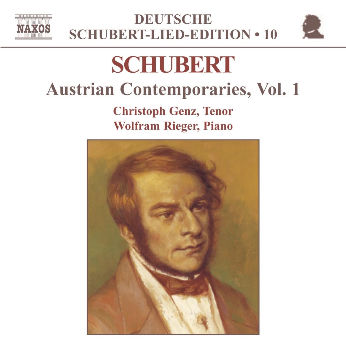 Afbeelding van Christoph Genz & Wolfram Rieger - Schubert: Austrian Contemporaries 1