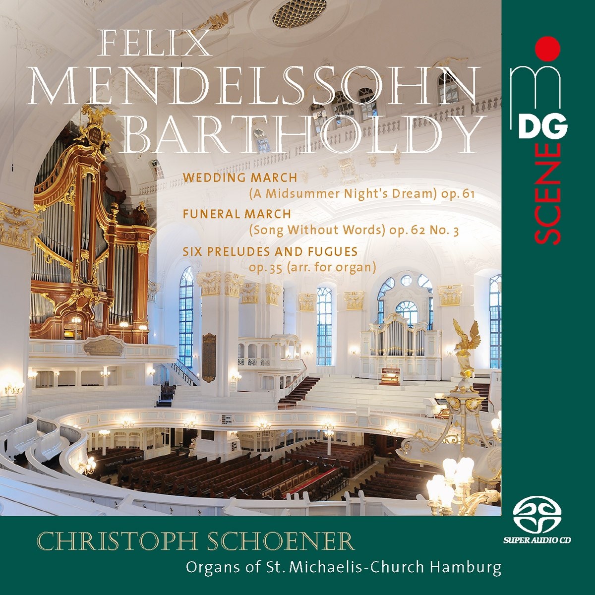 Afbeelding van Christoph Schoener - Mendelssohn: Organ Works