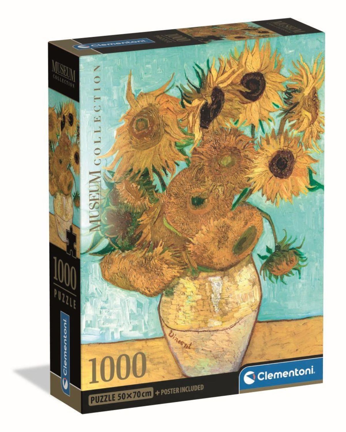 Museum Collection - Van Gogh - Sunflowers (Compact Box 1000 stukjes)