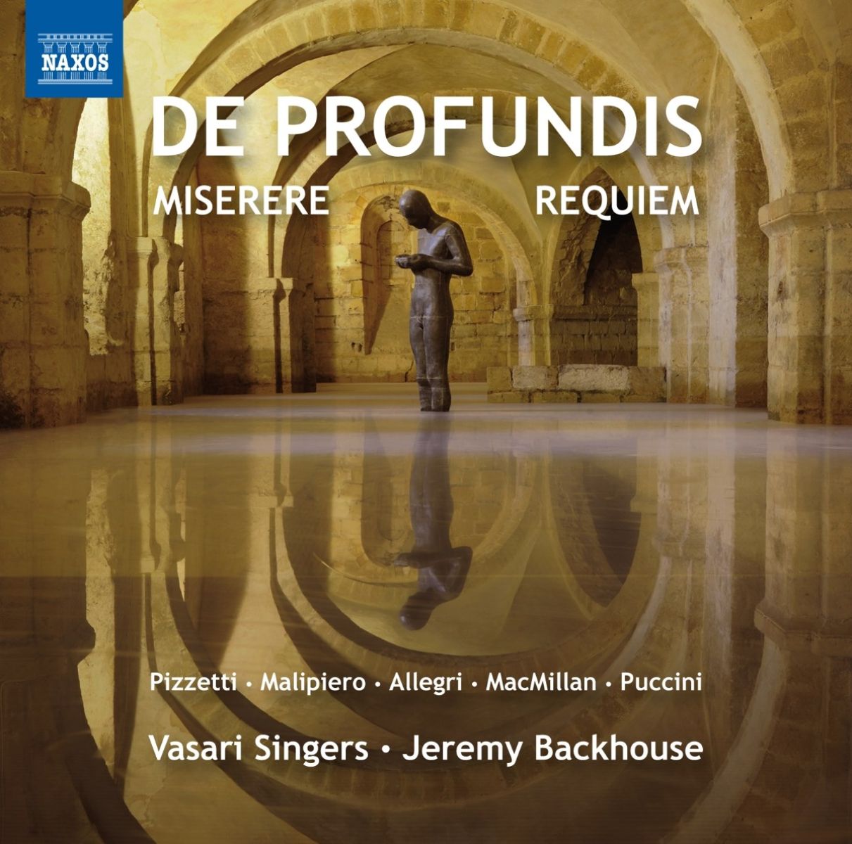 Afbeelding van Vasari Singers, Jeremy Backhouse - De Profundis | Miserere | Requiem