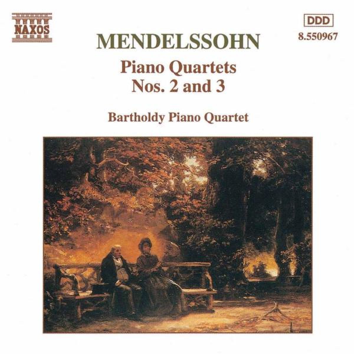 Bartholdy Piano Quartet - Mendelssohn: Piano Quartets Nos.2 And 3