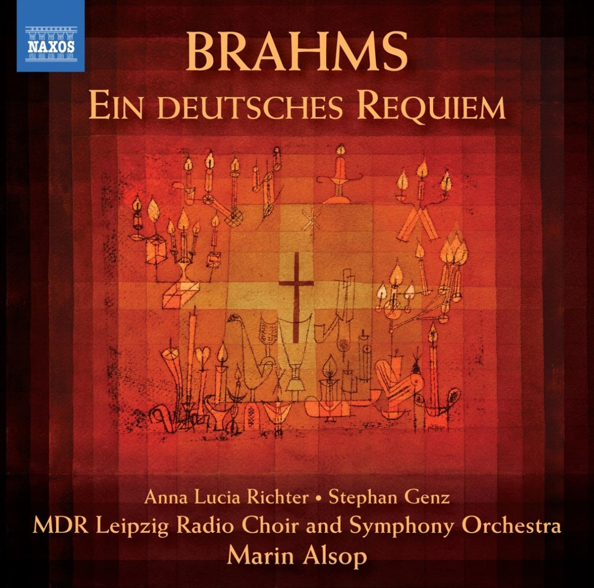 Afbeelding van Anna Lucia Richter, Stephan Genz, MDR Leipzig Radio Symphony Orchestra, Marin Alsop - Brahms: Ein Deutsches Requeim