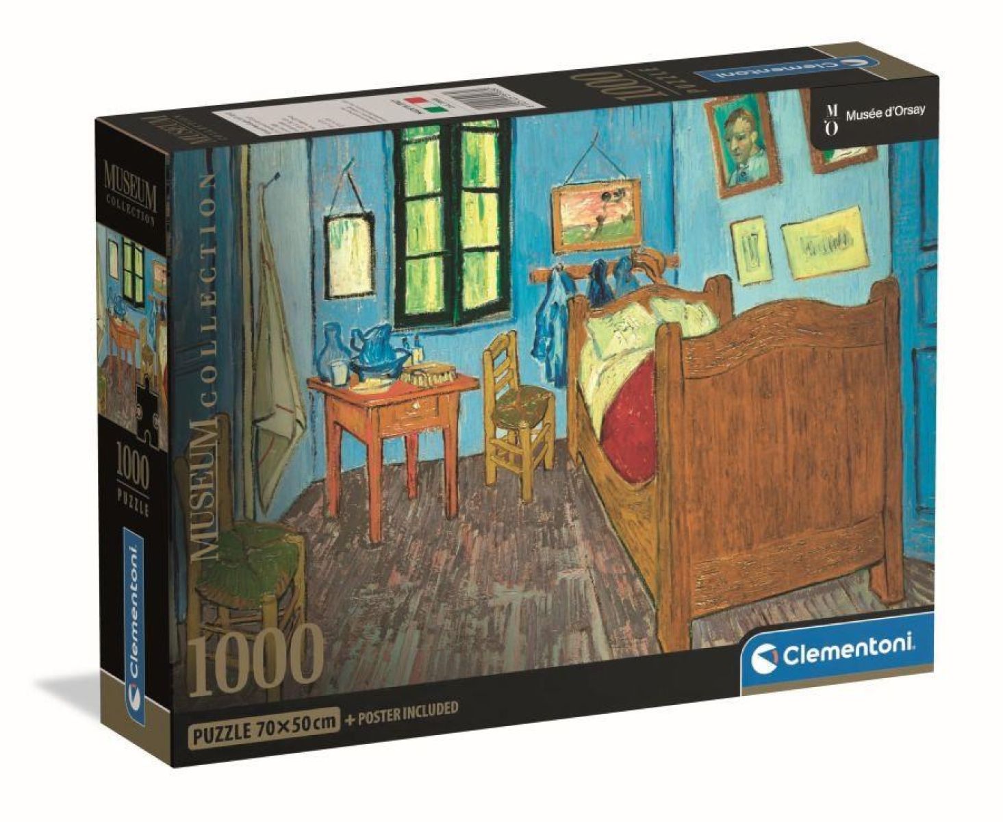 Afbeelding van Museum Collection - Van Gogh - Bedroom In Arles (Compact Box 1000 stukjes)
