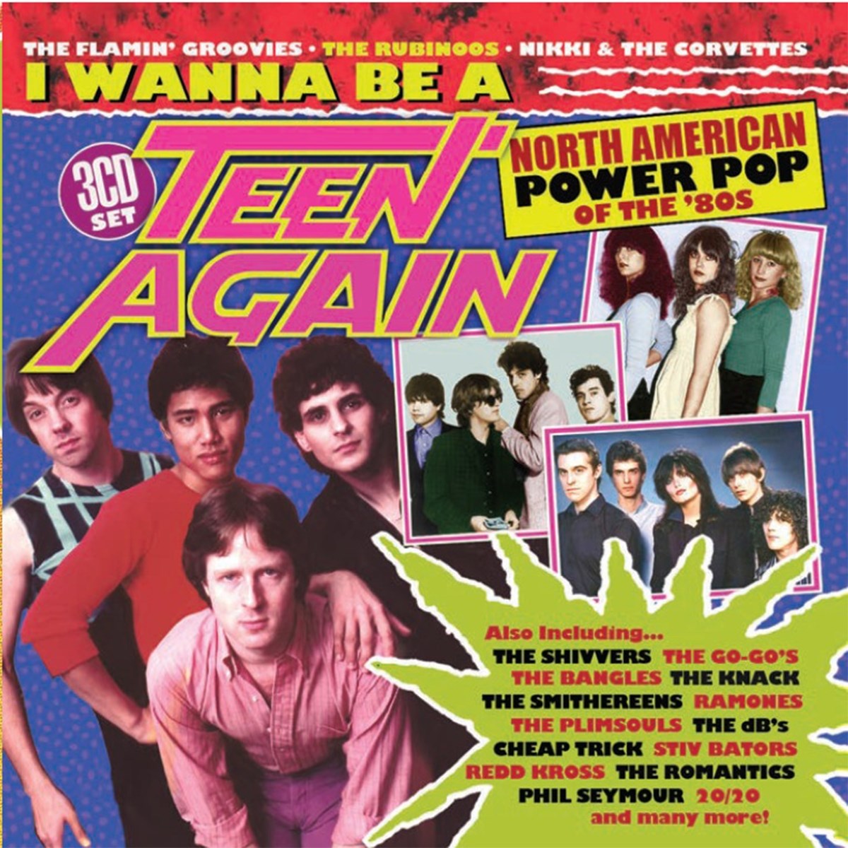 Afbeelding van Various Artists - I Wanna Be A Teen Again: American Power Pop 1980-1989