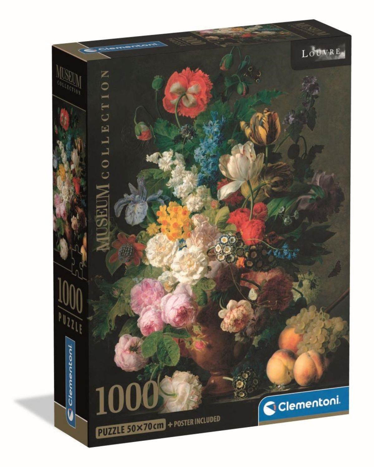 Afbeelding van Museum Collection - Van Dael - Vase Of Flowers (Compact Box 1000 stukjes)